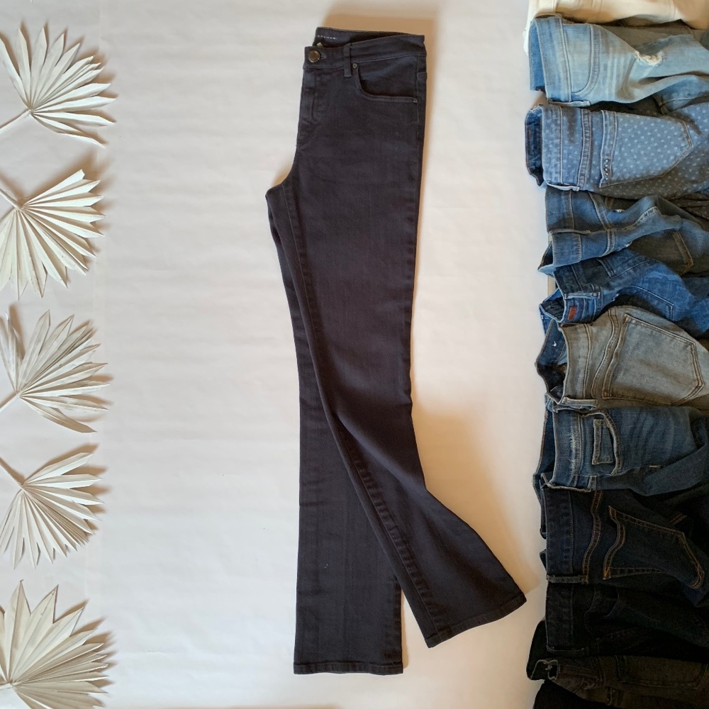 ELIE TAHARI high rise straight leg Jade jeans [4]